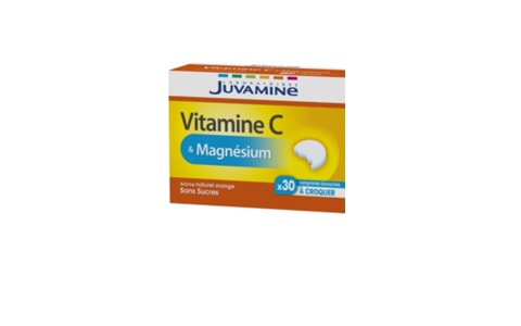 Réf CA06 - JUVAMINE - Vitamine C & Magnésium -30 Comprimés effervescants
