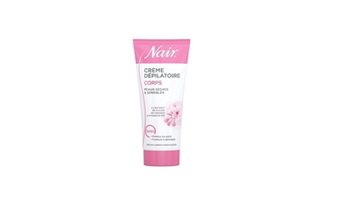 Réf HC23 Nair - Crème dépilatoire peaux sèches et sensibles extrait de fleurs de cerisier et huile de riz 200ml