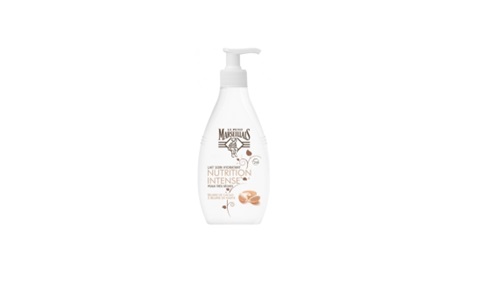 Réf  S29 - Le Petit Marseillais Lait Soin Hydratant Nutrition intense Peaux tres seches. beurre de Karite, amande douce, huile argan 400ml