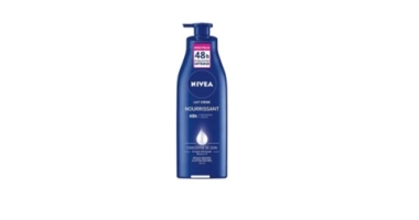 Réf  S07 - Nivea - Lait hydratant Nourrissant  48h à l’huile d’amande douce et à la vitamine E  250ml